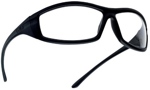 Bollé SOLIBPSI One Size Clear Solis B-Green Safety Spectacles - Black
