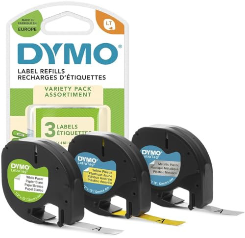 Dymo Letra Tag 3 er Set