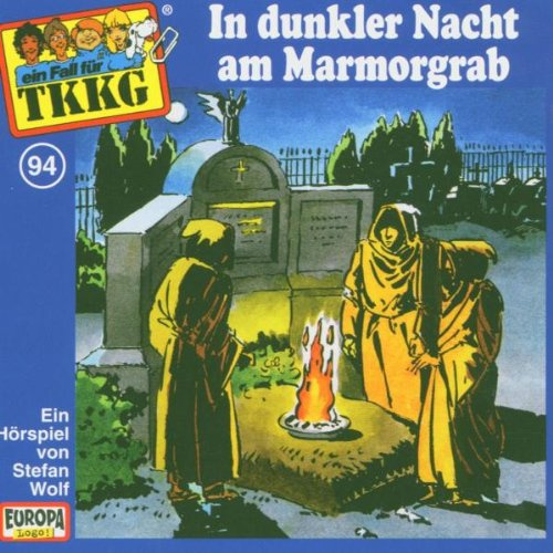 094/in Dunkler Nacht am Marmor-Grab