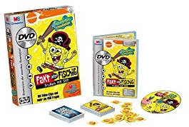 Hasbro - MB - Spongebob DVD Brettspiel