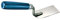 KAUFMANN 42.060.03 Gipser Maurerspachtel rostfrei mit geradem Hals 60 mm