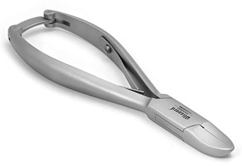 Blizzard Nagelzange - Podologie-Werkzeug - Spitzen mit Radius abgerundet - Eckenzange mit gewölbter Schneide ideal auch bei Diabetikern - Fußpflege CE Medizinprodukt Edelstahl - 14,5 cm
