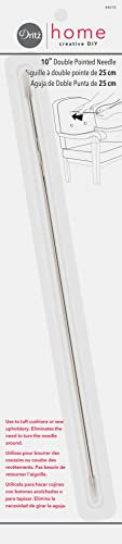 Dritz 25,4 cm Doppelspitzen-Nadel Handnadeln, Metall, Nickel, 10 (25.4 cm)