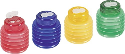 Brunnen 1029899 Dosenspitzer Softie, 5,5 x 6,5 cm, mit flexiblem Deckel, Doppelspitzer, unzerbrechlich, 3 Farben)