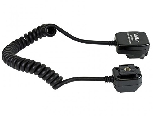 Vivitar FCCAN Flash Cord for Canon Digital Cameras (Black)