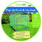 GardenSkill Serre Jardin Filet Anti-Insecte Pop-Up 125x135cm | Tente de Protection pour Plantes, Cultures | Housse pour Jardinière, Potager | Protège des Oiseaux, Pluie, Surchauffe | Porte Zippée