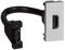 Legrand 079378 Prise HDMI Type-A Version 2.0 Préconnectorisée Mosaic 1 Module, Aluminium