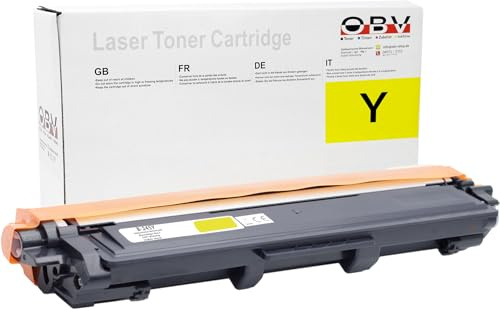 Kompatibler Toner Gelb als Ersatz für Brother TN-245Y | Hochleistung ca. 2200 Seiten | Passend für Brother DCP-9015 CDW DCP-9020 CDW HL-3140 CW HL-3150 CDN HL-3150 CDW HL-3170 CDW MFC-9130 CW