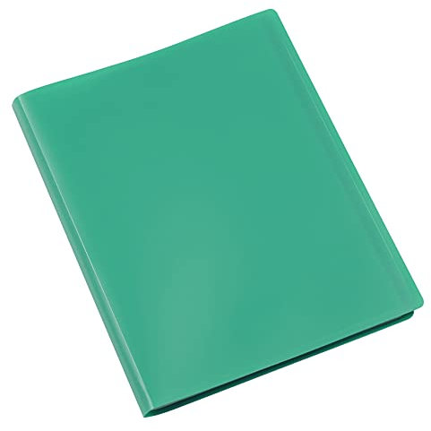 Viquel - Protège documents 80 Vues (40 pochettes) - Reliure Format A4 ESSENTIEL - Fabriqué en France - Vert