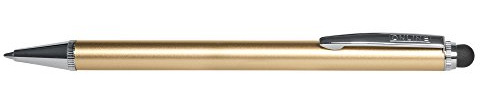 Online Schreibgeräte 34352/3D - Kugelschreiber Stylus XL, Großraummine M, blau, Champagne