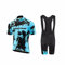UGLY FROG 2025 Neu Sommer Damen MTB Rennrad Radsport Trikots & Shirts Bike Wear Kurzarm Cycling Jersey+Bib Kurze Hosen with Gel Pad Set Schnelltrocknend Sport Bekleidung