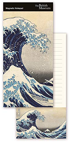 The British Museum Hokusai The Great Wave Magnetic Fridge Shopping To-Do List Notepad