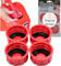 CM Concepts Lot de 4 bouchons solides pour bouteille de gaz Filetage épais