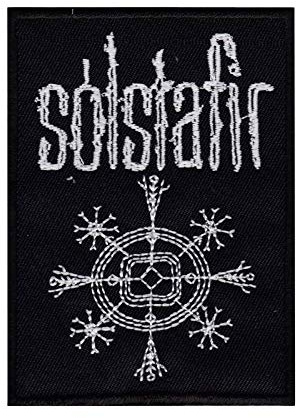 Solstafir Alternative Rock Band Aufnäher Besticktes Patch zum Aufbügeln Applique