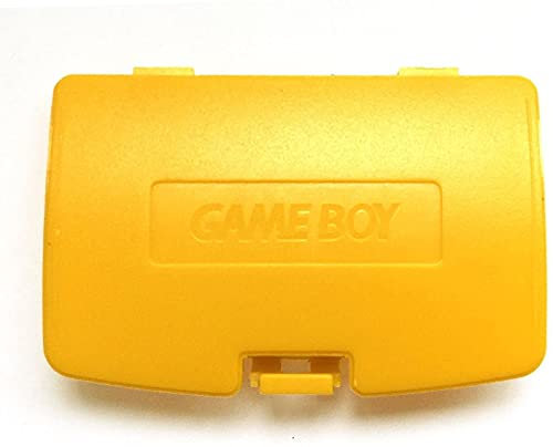 TOPALLI - Batterieabdeckungen für die Rückseite, kompatibel mit Nintendo Game Boy Color (Gelb)
