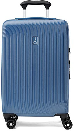 Travelpro Maxlite Air Hardside Erweiterbarer Spinner, Blau (Ensign Blue), Carry-On 21-Inch, Maxlite Air Hardside Erweiterbares Gepäck, 8 Spinner-Räder, leichte Hartschale aus Polycarbonat