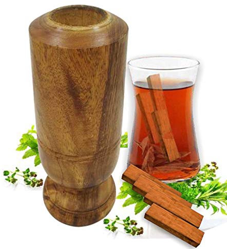 Spanzo Creation ? Legno Ayurveda Diabetics Control Tumbler Glass. Erbe in legno Tumbler fatto di Vijaysar Tree Glass