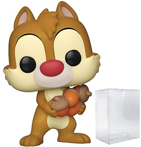 POP Disney Classics: Mickey and Friends - Dale Funko Vinyl Figure (Bundled with Compatible Box Protector Case), Multicolored, 3.75 inches