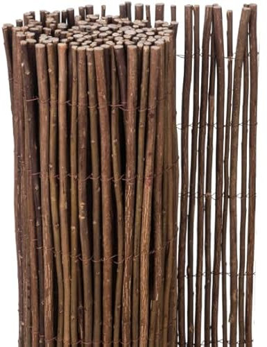 SEVICO Weidenmatte Sichtschutzmatte in 10 Größen Weidenzaunmatte für Garten, Balkon und Terrasse Sichtschutz Zaun Balkonsichtschutz Sonnenschutz Indoor & Outdoor 140x300 cm