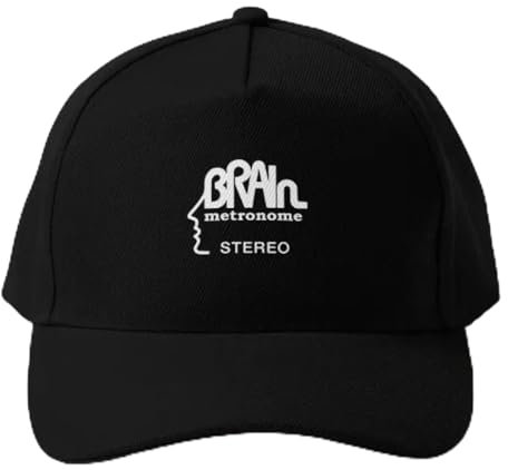 Baseballmütze Brain Metronome Krautrock Stereo Baseballmütze Hut Mütze Freizeit Jungen Einfarbig Sport Mütze Damen Bedruckt Frühlingssonne