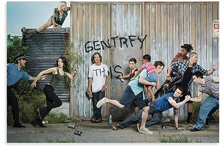 Shameless TV-Poster, Leinwand-Poster, dekoratives Gemälde, Leinwand-Wandposter und Kunstdruck, modernes Familienschlafzimmer-Dekor-Poster, 40 x 60 cm