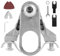 XiBany M10 Angle Grinder Conversion Universal Head Adapter for 100mm 115mm 125mm Angle Grinder Polisher Polishing Oscillating Tool