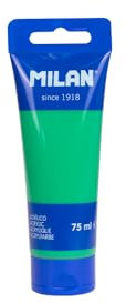 MILAN® Tubo 75 ml pintura acrílica verde brillante