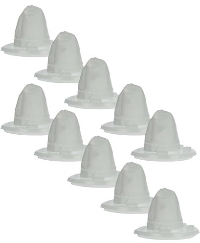 vhbw 10x Staubsaugerfilter kompatibel mit Black & Decker Dustbuster DV1410EL, DV1815, DV1415, DV1210ECN Staubsauger - Schmutzfilter, Filtereinheit