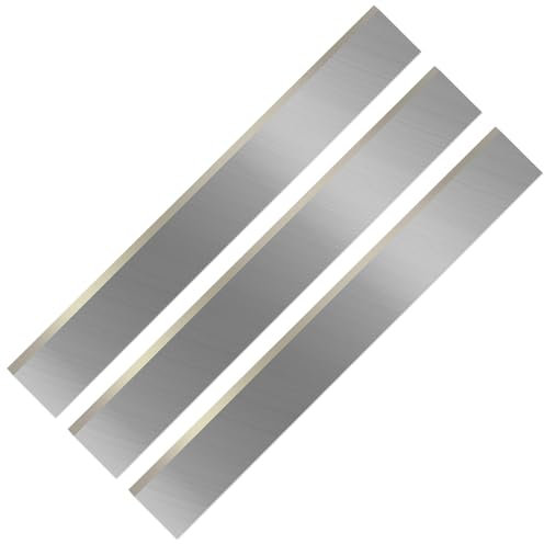 XWTOOL 3pcs Planer Blades Knives TCT HSS 260mm×20mm×3mm for Electric Planer Jointer Thicknesser Surface Machines (Color : 260X20X3mm-3PC-TCT)