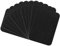 12 Pcs Iron-on Patches Premium Quality Fabric Iron-on Patches Denim Jean Patches Iron On Inside Fabric Patches for Clothes Cotton Black Repair Decorating Kit(4.9x3.7inch Black)