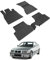 Auto Fußmatten Kompatibel mit BMW 3er E36 1990-1998 Geruchlos 4.5D Passform Allwetter Automatten 5 Teilige | Antirutschmatte Hoher Rand Gummimatten Schwarz Fussmatten Vorne Hinten Autoteppich