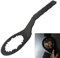 LIZEWEI Universal Professional Sink Drain Wrench Fits Hex Nuts and All 4, 6, 8 Tab Locking Nuts On Strainer Drains, Universal Sink Wrench, For Loosen And Tighten Strainer Locknut