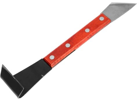 Gogogmee Rindenschaber Holzgriff Garten Werkzeug Rindenentferner Stahl Handgeschmiedet Ergonomisch Obstbäume Schnittpflege