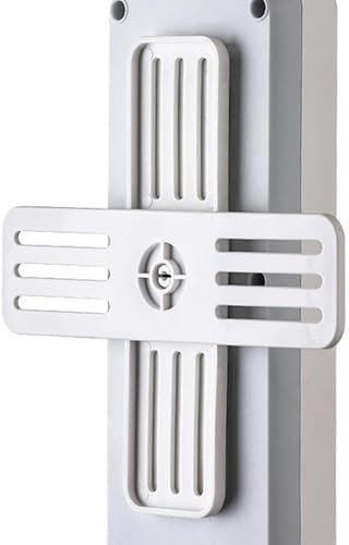 Support mural pour multiprise - Support de prise autocollant - Support de prise rotatif à 360° - Support de multiprise - Support de montage pour bureau, étudiant