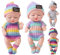 Reborn Puppen Reborn Babypuppen - Realistische Babypuppen H4 Stücke Realistische Babypuppen Reborn Puppen für Kleinkinder Mädchen Kinder Familie Haus J Garden