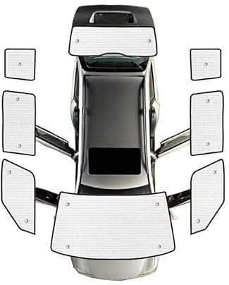 SQIFBA Car Sun Shade For Skoda For Yeti 5L 2009~2017 Car Sunscreen Sunshades Windshield Anti-UV Visor Sun Blinds Cover Interior Auto Parts Car Shades(All Sunshades)