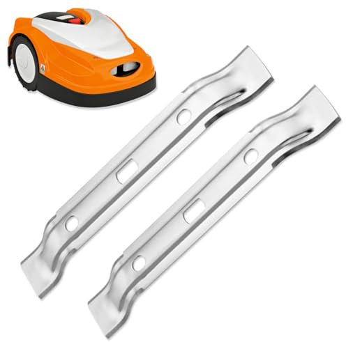 2x Messerklingen passend für Stihl Mähroboter iMOW RMI 422 422P 422PC RMI422 P C 20cm