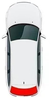 Visera Automóvi Parasol magnético para Parabrisas Delantero para VW para Golf 6 Vi (2008-2012)(Back Window)