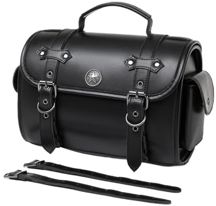 Qkbuza Satteltaschen Für Motorrad wasserdichte Motorrad Hecktasche Gepäckträger-Seitentaschen Für Gepäcktasche Sozius Tasche Rucksack Für Enduro, Adventure Bike, ATV Touren