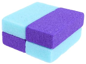 Tofficu 6 Stück Fußpflegegerät mit Ergonomischem Pu Reibstein zur Effektiven Entfernung von Hornhaut für Senioren und Fußpflege Enthusiasten Farbe Zufällig Zufällige Farbe