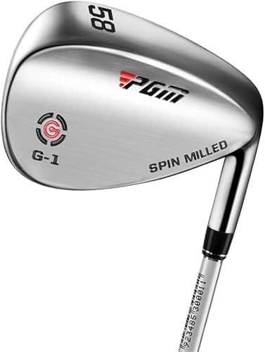 Wedges De Arena De Golf Clubs con Distancia Fácil, 50, 52, 54, 56, 58, 60, 62, 64 Grados Golf Wedges De Palo para Diestros Hombres Mujeres, 58D