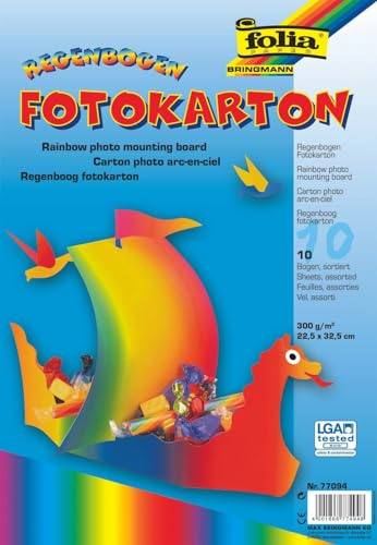 Regenbogenfotokarton 300g 4/4