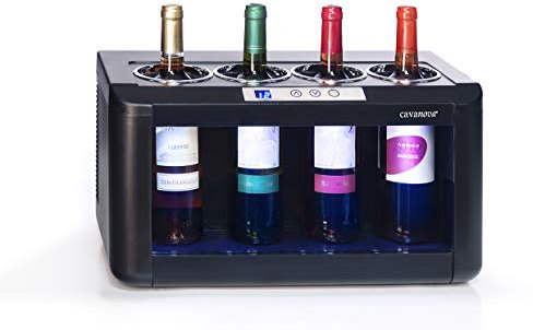 Cavanova OW004 - Enfriador de vino - 4 botellas , Temperatura 6-18° C/ 42.8-64.4° F