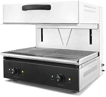 LACOR Profession.Elect.Lift Up Salamander 4 kW, Edelstahl, Silber, 1.25 picometer