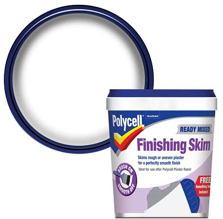 Polycell 20218 1 L Ready Mixed Tub Finishing Skim Polyfilla - Grey