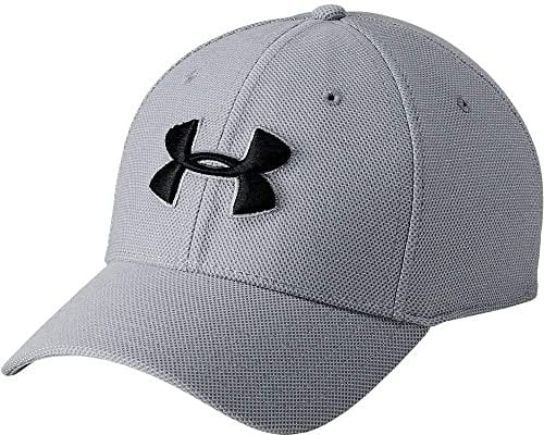 Under Armour Herren UA Men's Heathered Blitzing 3., Cap mit Schirm, Herren Kappe mit integriertem Schweißband