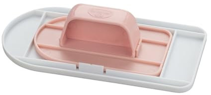 Dr. Oetker Molde tartas-Espátula cocina-Espátula alisar fondant-Fondant rosa-Decoración fondant-Herramienta de fondant para alisar o decorar tartas, pasteles, repostería, 11 y 17cm, 1ud.