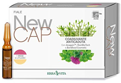 Erba Vita New Cap Fiale Coadiuvante Anticaduta - 12x10 ml