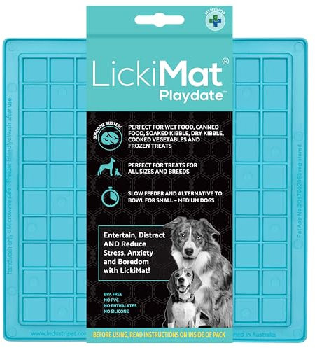 Lickimat Playdate Hund türkis