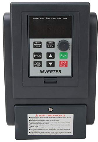 VFD Wechselrichter,VFD Frequenzumrichter 2,2 kW Einphasiger 220VAC Eingang Dreiphasiger 380VAC Ausgang Frequenzumrichter Umrichter Motorumrichter 2,2 kW Frequency Drive Converter